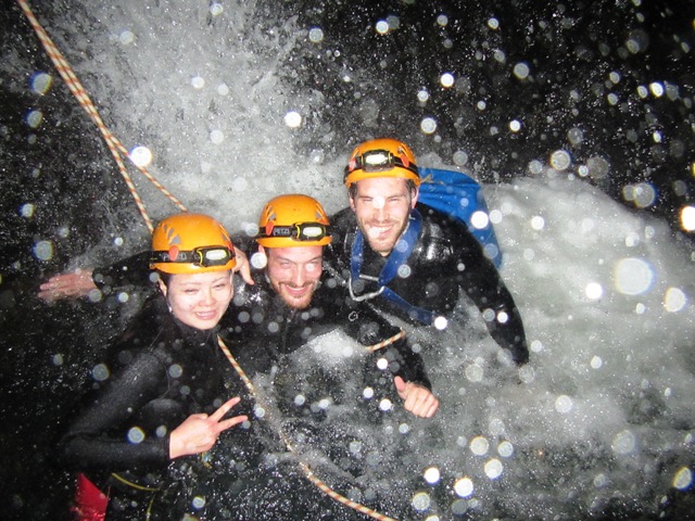 Try Night Canyoning at PIHA